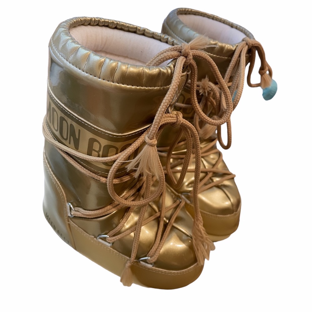 Kids Gold Moon Boots!